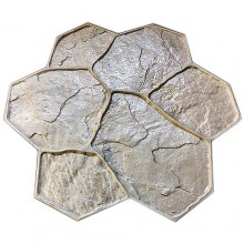 Штамп для печатного бетона Рваный камень F3010C