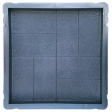 Форма для тротуарной плитки 8 кирпичей шагрень В (30 мм)